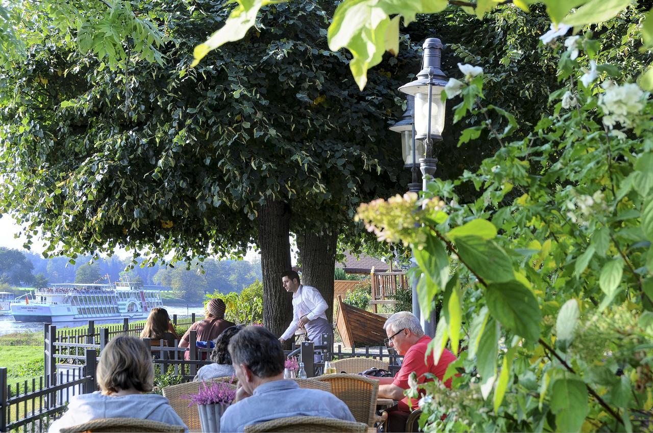 Elbterrasse Wachwitz Hotel Dresden Ngoại thất bức ảnh